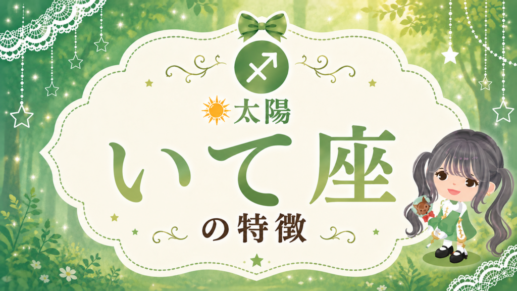 太陽いて座の特徴